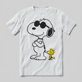 Mockup de polera Snoopy Joe Cool