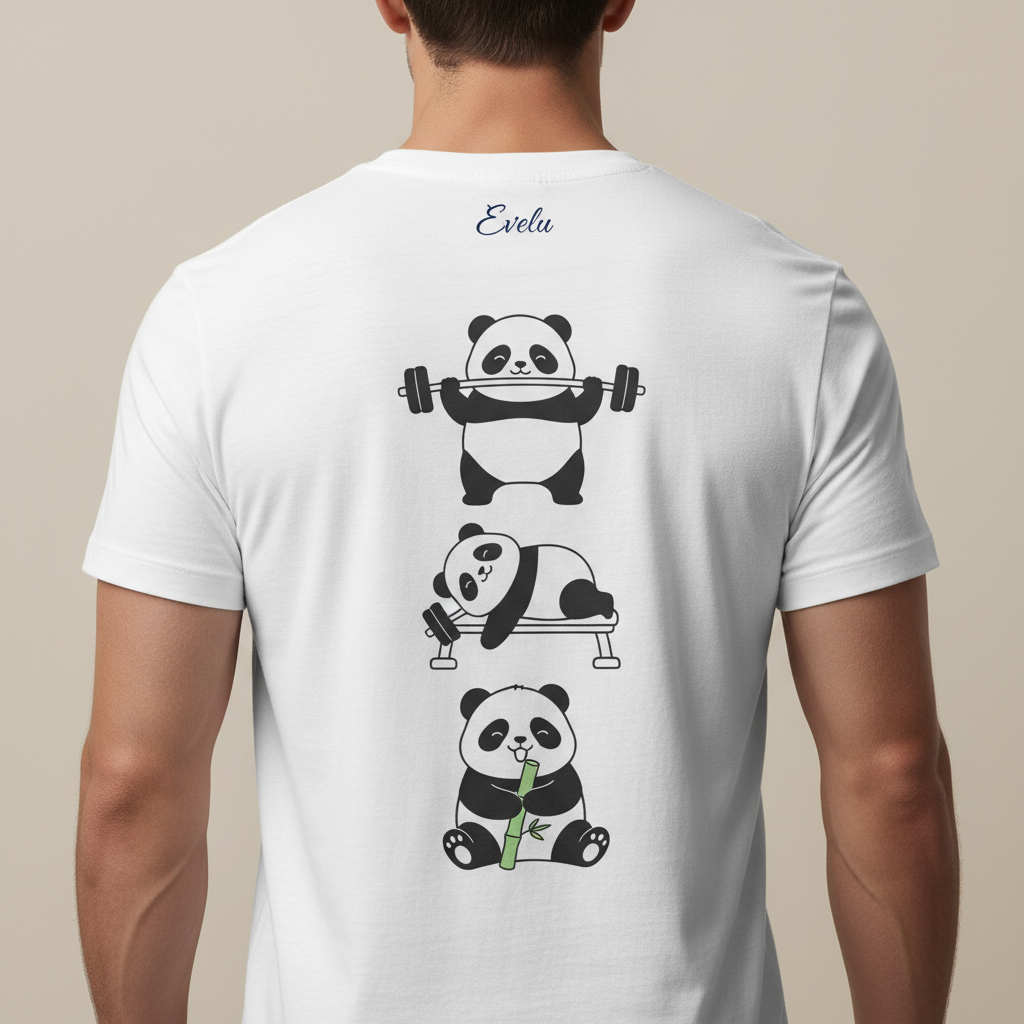 Pandas espalda